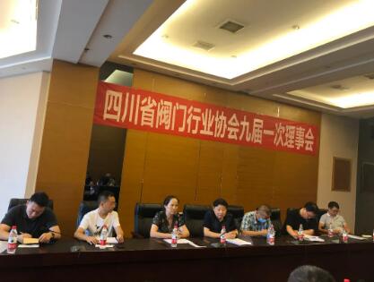 四川省閥門行業(yè)協(xié)會第九屆一次理事會會議紀(jì)要